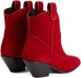 Giuseppe Zanotti Elna 55mm velvet boots Red - Thumbnail 2