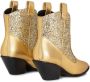 Giuseppe Zanotti Elna glittery cowboy boots Gold - Thumbnail 3