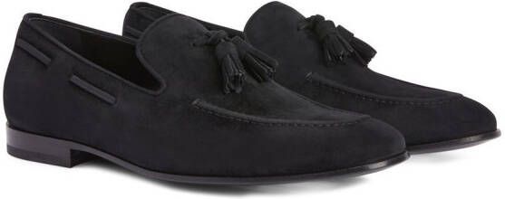 Giuseppe Zanotti Eloys tassle-detail loafer Black