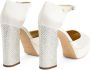 Giuseppe Zanotti embellished heel platform pumps White - Thumbnail 3