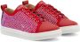 Giuseppe Zanotti embellished low top sneakers Red - Thumbnail 2
