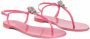 Giuseppe Zanotti embellished thong sandal Pink - Thumbnail 2