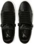 Giuseppe Zanotti embossed crocodile-effect sneakers Black - Thumbnail 4