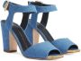 Giuseppe Zanotti Emmanuelle denim 80mm sandals Blue - Thumbnail 2