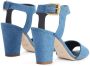 Giuseppe Zanotti Emmanuelle denim 80mm sandals Blue - Thumbnail 3