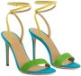 Giuseppe Zanotti Erwan stiletto sandals Green - Thumbnail 2