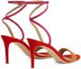 Giuseppe Zanotti Erwan suede sandals Red - Thumbnail 3