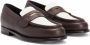 Giuseppe Zanotti Euro leather penny loafers Brown - Thumbnail 2