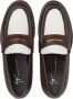 Giuseppe Zanotti Euro leather penny loafers Brown - Thumbnail 4