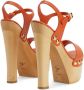 Giuseppe Zanotti Fanny 170mm platform sandals Orange - Thumbnail 3