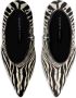 Giuseppe Zanotti Farrah Fancy 95mm zebra-print boots White - Thumbnail 4