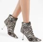 Giuseppe Zanotti Farrah Fancy 95mm zebra-print boots White - Thumbnail 5