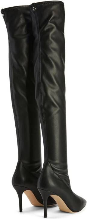 Giuseppe Zanotti Felicity 90mm thigh-high boots Black