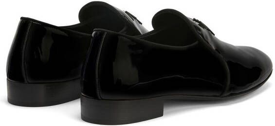 Giuseppe Zanotti Fergus high-shine loafers Black