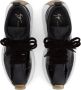 Giuseppe Zanotti Ferox panelled leather sneakers Black - Thumbnail 4
