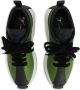 Giuseppe Zanotti Ferox panelled leather sneakers Green - Thumbnail 4