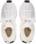 Giuseppe Zanotti Ferox shearling-lined leather sneakers White - Thumbnail 4
