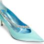Giuseppe Zanotti Filipa Crystal 105mm pumps Blue - Thumbnail 4