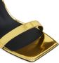 Giuseppe Zanotti Flamina 80mm metallic-finish mules Gold - Thumbnail 4