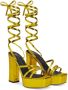 Giuseppe Zanotti Flavienne 120mm sandals Gold - Thumbnail 2