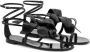 Giuseppe Zanotti flower appliqué flat sandals Black - Thumbnail 2