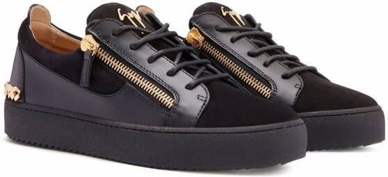 Giuseppe Zanotti Frankie chain-link sneakers Black