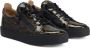 Giuseppe Zanotti Frankie graphic-print sneakers Black - Thumbnail 2