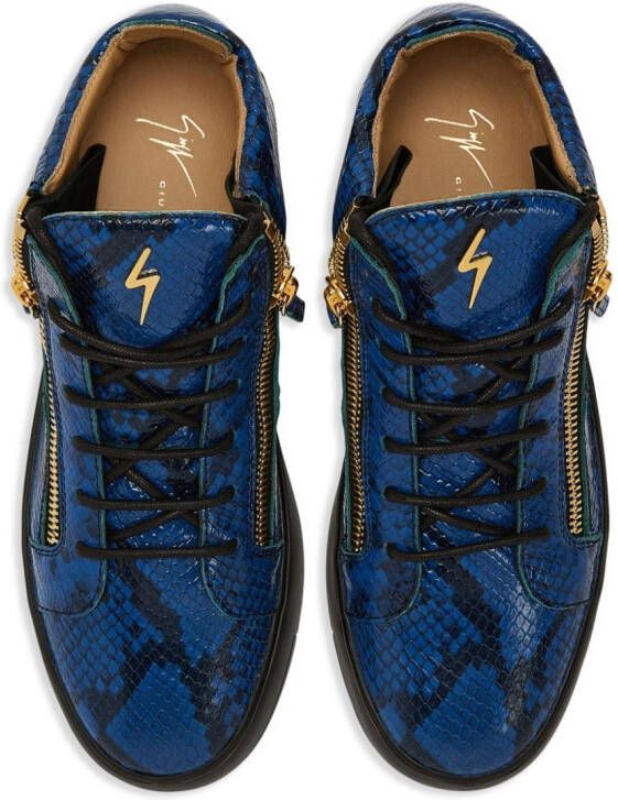 Giuseppe Zanotti Frankie hi-top sneakers Blue