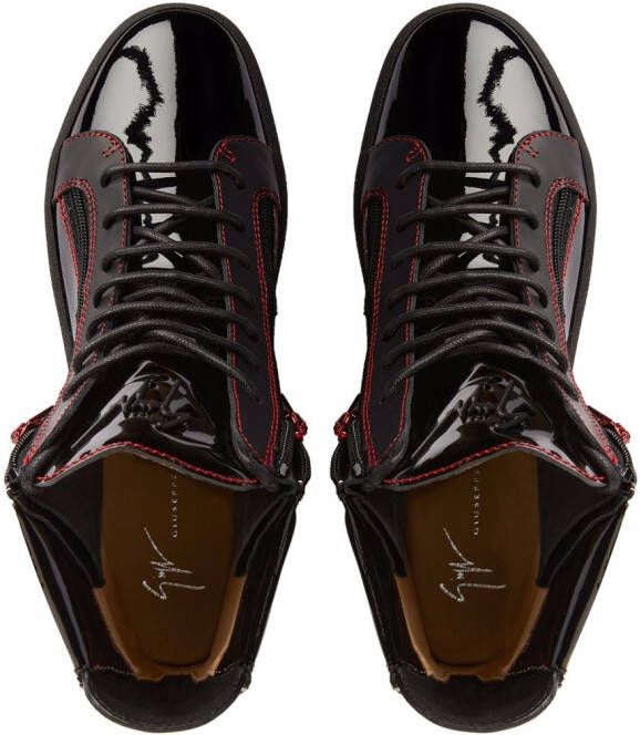 Giuseppe Zanotti Frankie high-top sneakers Black
