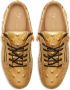 Giuseppe Zanotti Frankie leather low-top sneakers Gold - Thumbnail 4