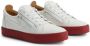 Giuseppe Zanotti Frankie leather low-top sneakers White - Thumbnail 2