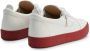 Giuseppe Zanotti Frankie leather low-top sneakers White - Thumbnail 3