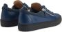 Giuseppe Zanotti Frankie leather sneakers Blue - Thumbnail 3