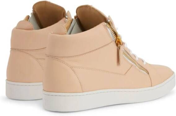 Giuseppe Zanotti Frankie logo-plaque sneakers Neutrals