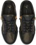 Giuseppe Zanotti Frankie low-top leather sneakers Black - Thumbnail 4