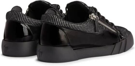 Giuseppe Zanotti Frankie low-top leather sneakers Black