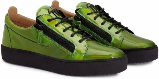 Giuseppe Zanotti Frankie low-top leather sneakers Green