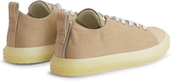 Giuseppe Zanotti Frankie low-top leather sneakers Neutrals