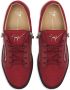 Giuseppe Zanotti Frankie low-top leather sneakers Red - Thumbnail 4