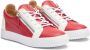 Giuseppe Zanotti Frankie low-top leather sneakers Red - Thumbnail 2