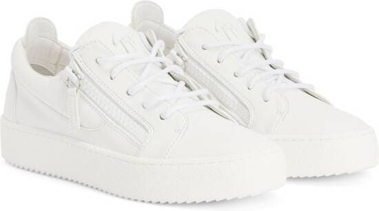 Giuseppe Zanotti Frankie low-top leather sneakers White