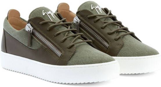 Giuseppe Zanotti Frankie low-top sneakers Green