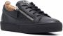 Giuseppe Zanotti Frankie low-top zip-detail sneakers Black - Thumbnail 2