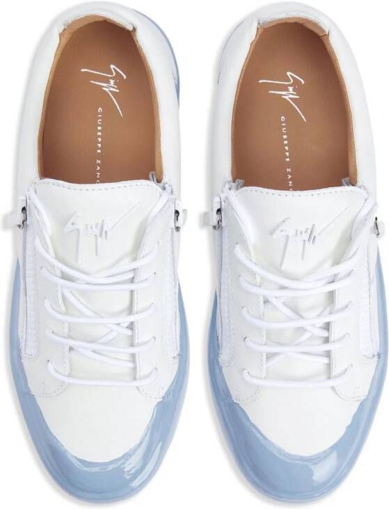 Giuseppe Zanotti Frankie Match two-tone sneakers White