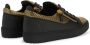 Giuseppe Zanotti Frankie metallic-finish sneakers Black - Thumbnail 3