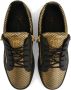 Giuseppe Zanotti Frankie metallic-finish sneakers Black - Thumbnail 4