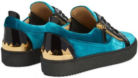 Giuseppe Zanotti Frankie Shark low-top sneakers Blue