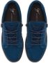 Giuseppe Zanotti Frankie side-zip suede sneakers Blue - Thumbnail 4