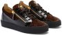 Giuseppe Zanotti Frankie snakeskin-effect sneakers Brown - Thumbnail 2