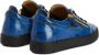 Giuseppe Zanotti Frankie snakeskin low-top sneakers Blue - Thumbnail 3